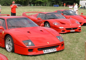 red sports cars